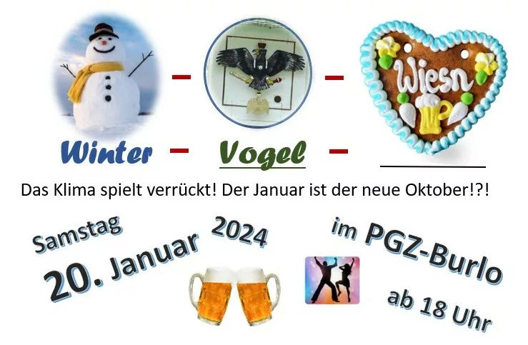 Winterfest 2024, Winter-Vogel-Wiesn, Einladung,